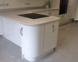 An image showing a newly installed kitchen