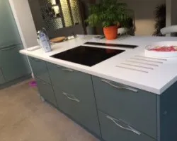 An image showing a newly installed kitchen