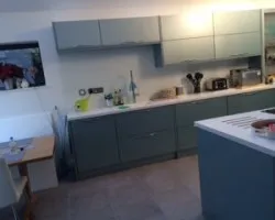 An image showing a newly installed kitchen