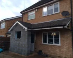 An image of a small house extension