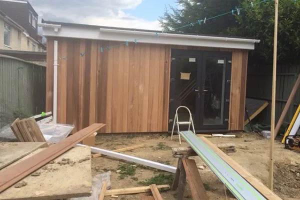 An image of an shed we built